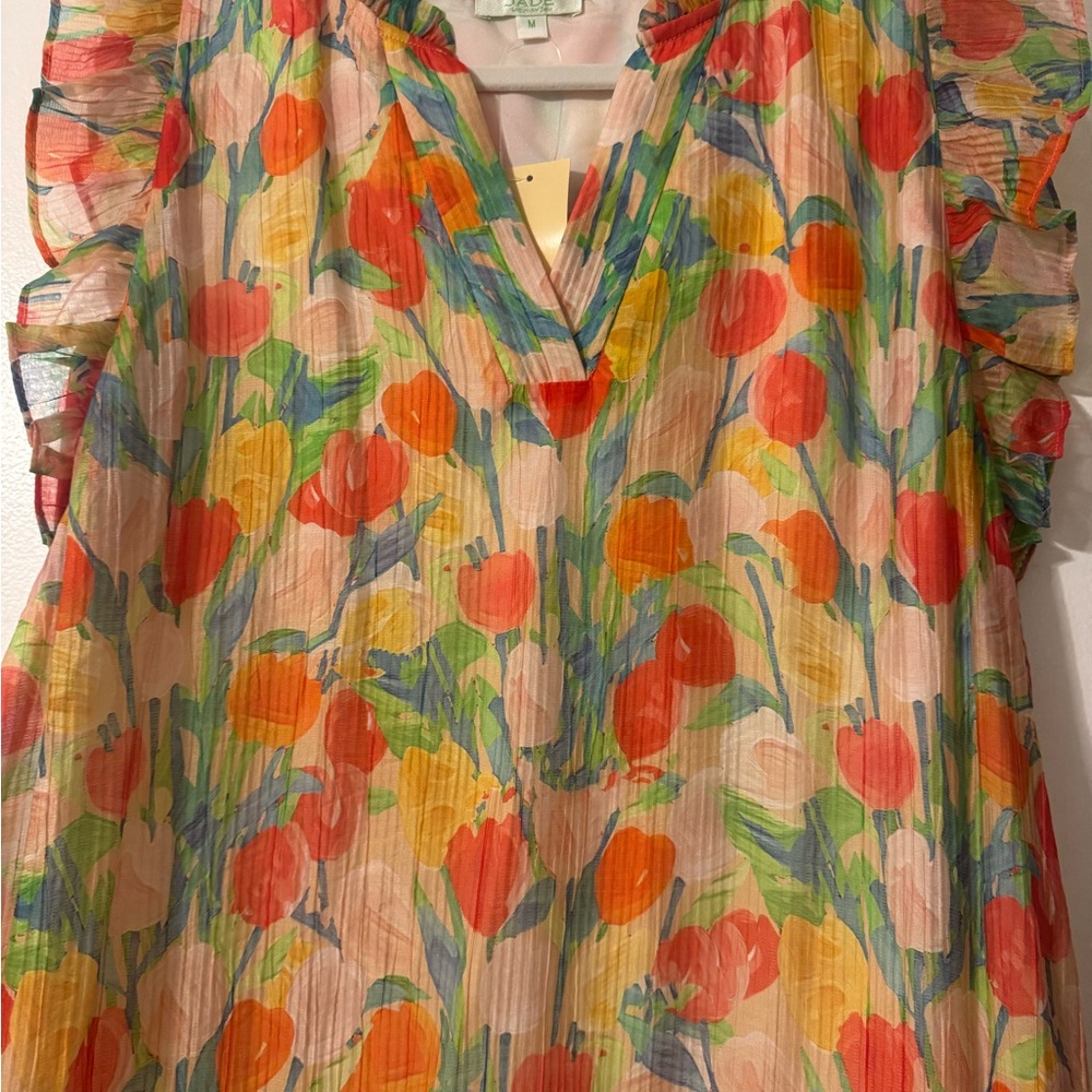 Jade Multicolor Floral Dress